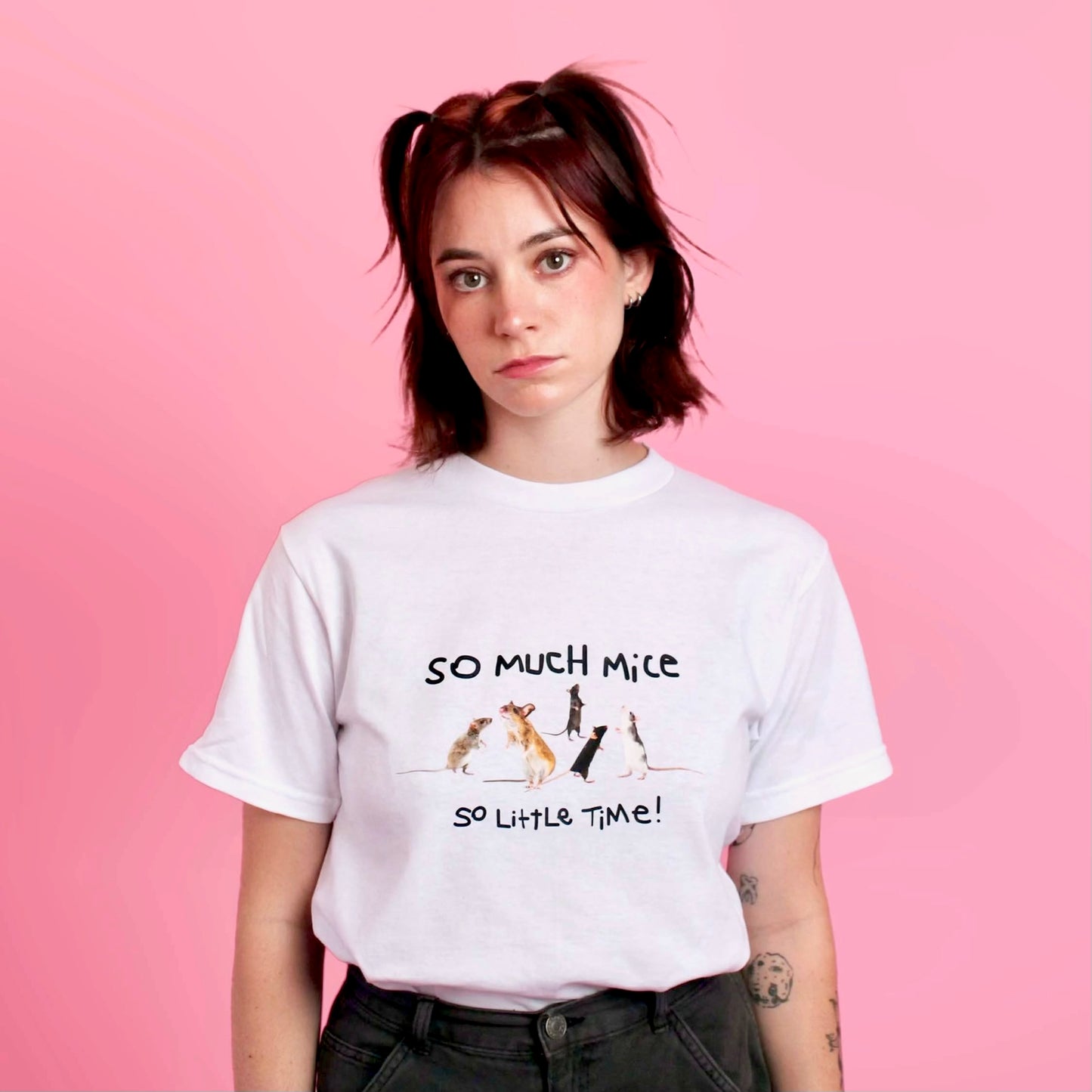 SO MUCH MICE SO LITTLE TIME TEE