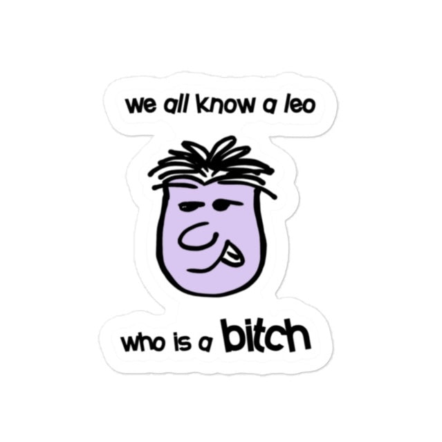 LEO STICKER
