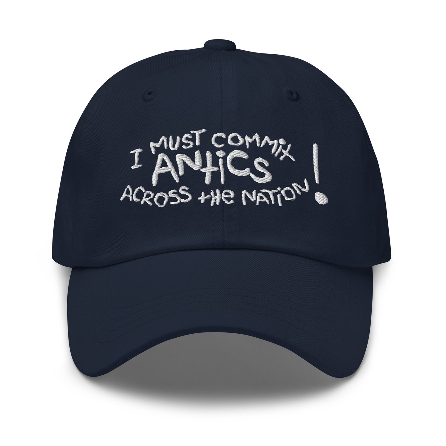 I MUST COMMIT ANTICS ACROSS THE NATION BASEBALL CAP