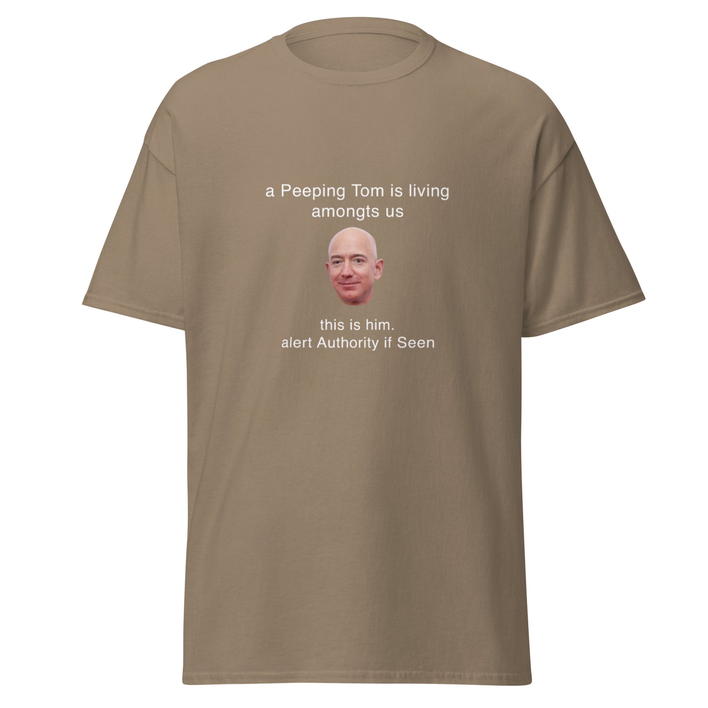 PEEPING TOM (jeff bezos) TEE
