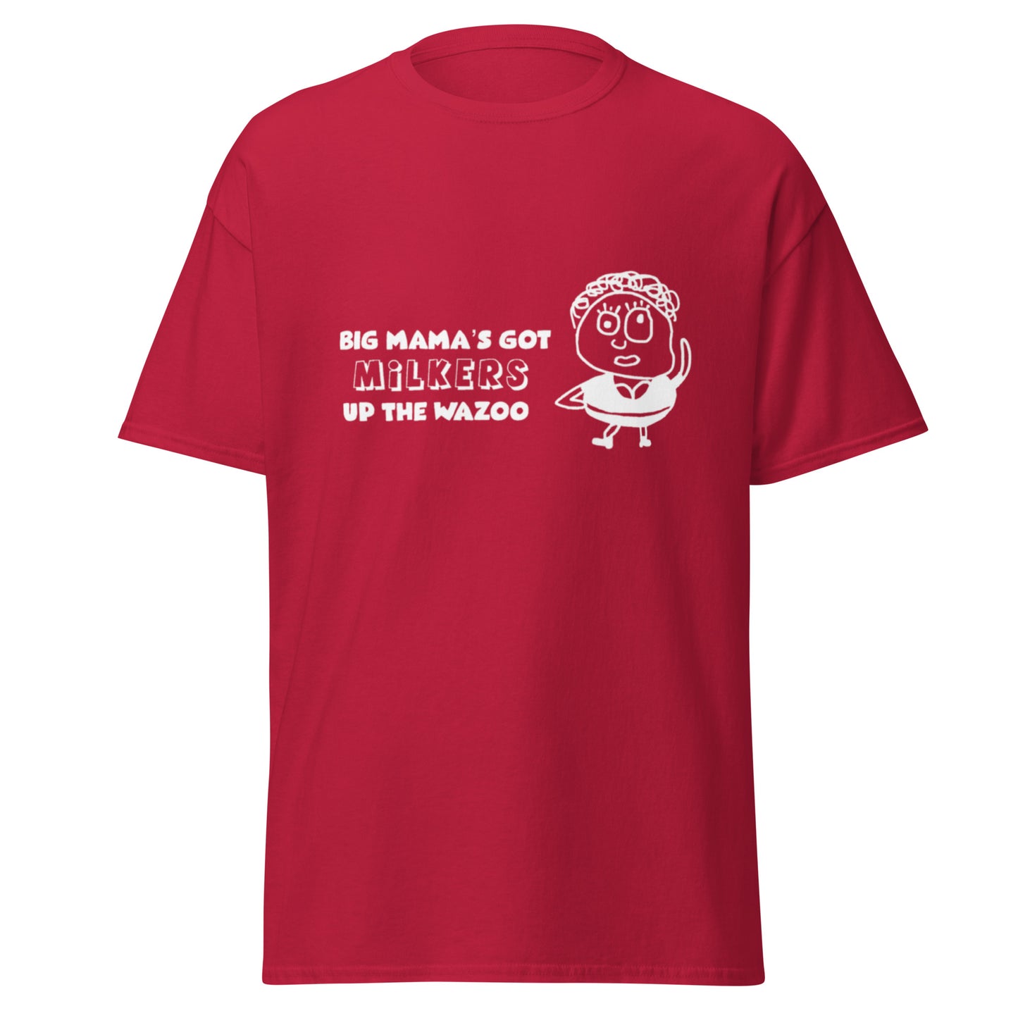 BIG MAMA'S GOT MILKERS UP THE WAZOO TEE