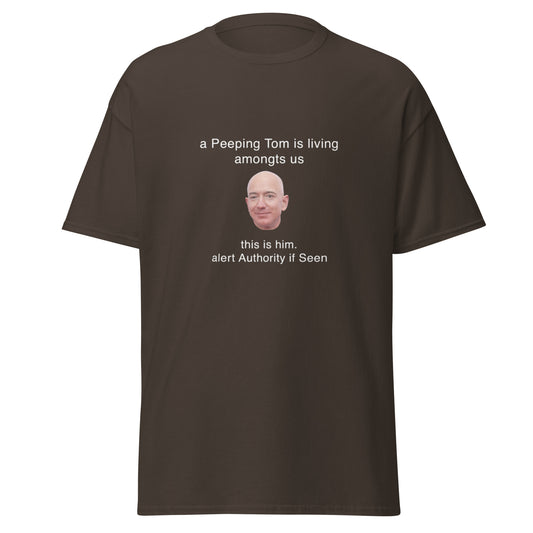 PEEPING TOM (jeff bezos) TEE