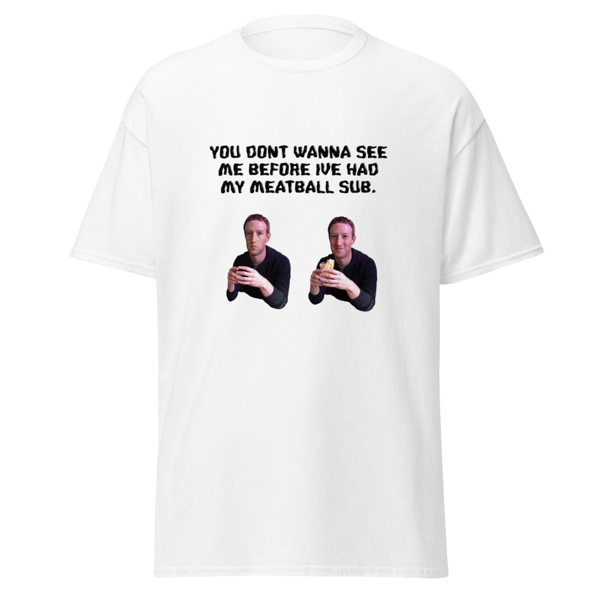 MEATBALL SUB ZUCK TEE