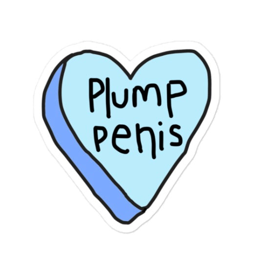 PLUMP PENIS STICKER
