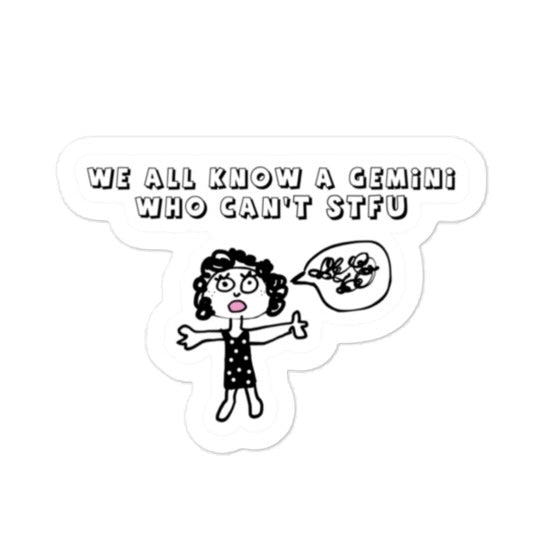 GEMINI STICKER