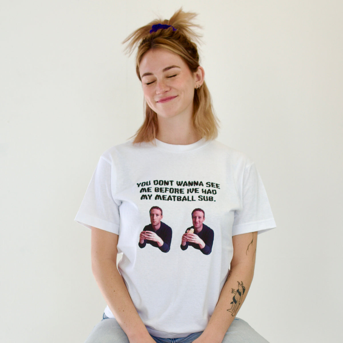 MEATBALL SUB ZUCK TEE